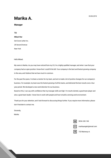 microsoft word resume cover letter template download