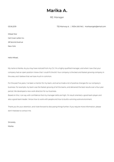 ms word cover letter template download
