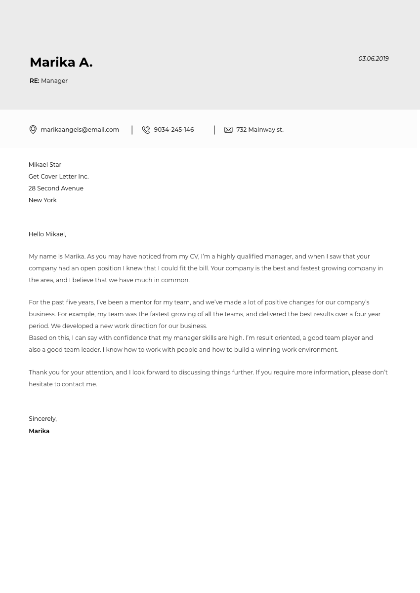 a front office assistant cover letter sample