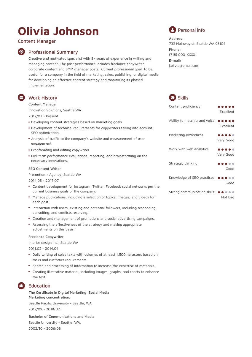 10 Professional Resume Templates For Your Dream Job