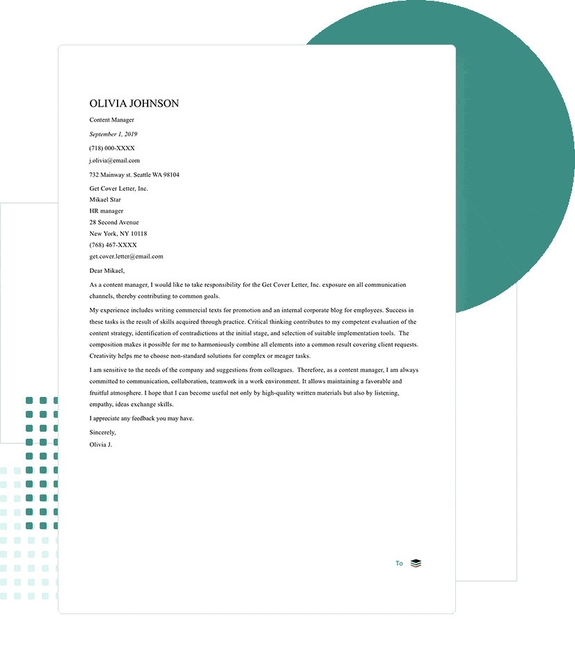 17+ Cover Letter Templates For Your Resume [Make in 1 Click]